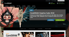 Desktop Screenshot of coreldraw.com