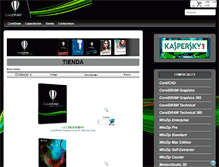 Tablet Screenshot of coreldraw.cl